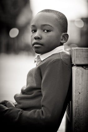 Siblings Portraits in Downtown Silver Spring, MD