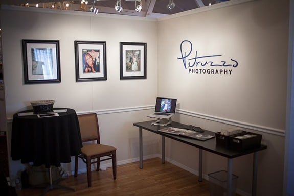 Petruzzo Photography Wedding Expo Booth