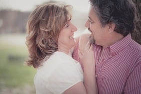 Cute couple at Patterson Park in Baltimore MD