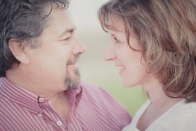 Cute couple at Patterson Park in Baltimore MD