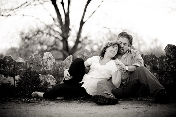 Cute couple at Patterson Park in Baltimore MD