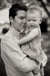 Toddler and family at the Annapolis State House in Maryland