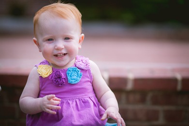 Toddler and family at the Annapolis State House in Maryland