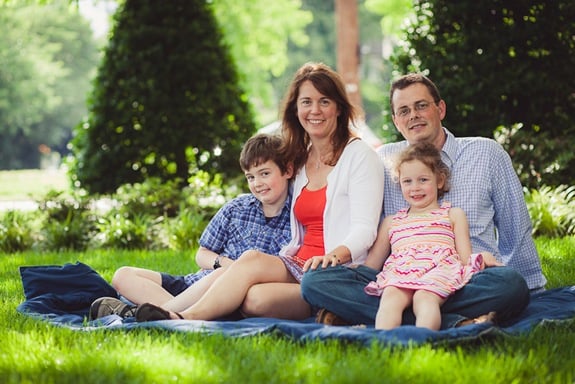 Family portraits  in Old Town Alexandria