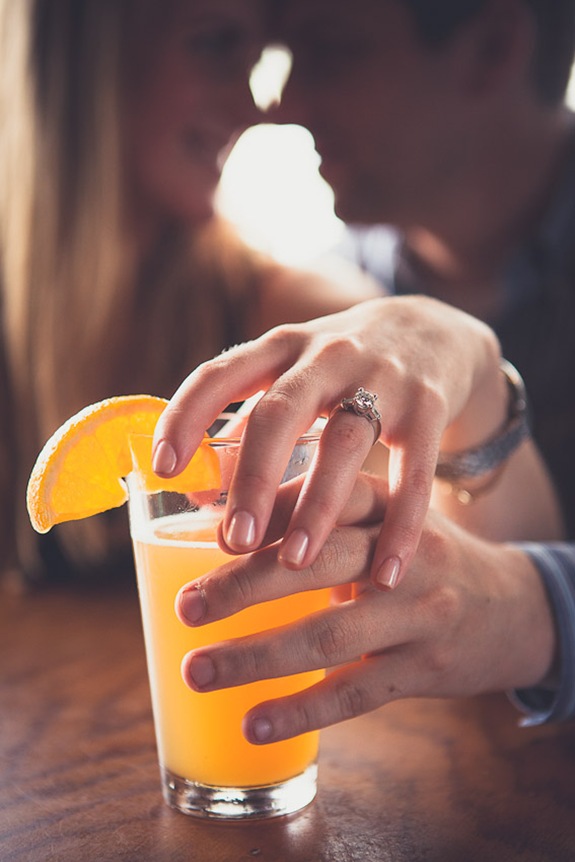 nostalgic engagement photos at the University of Maryland