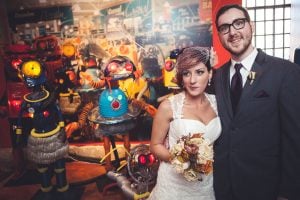 wedding couplep robots