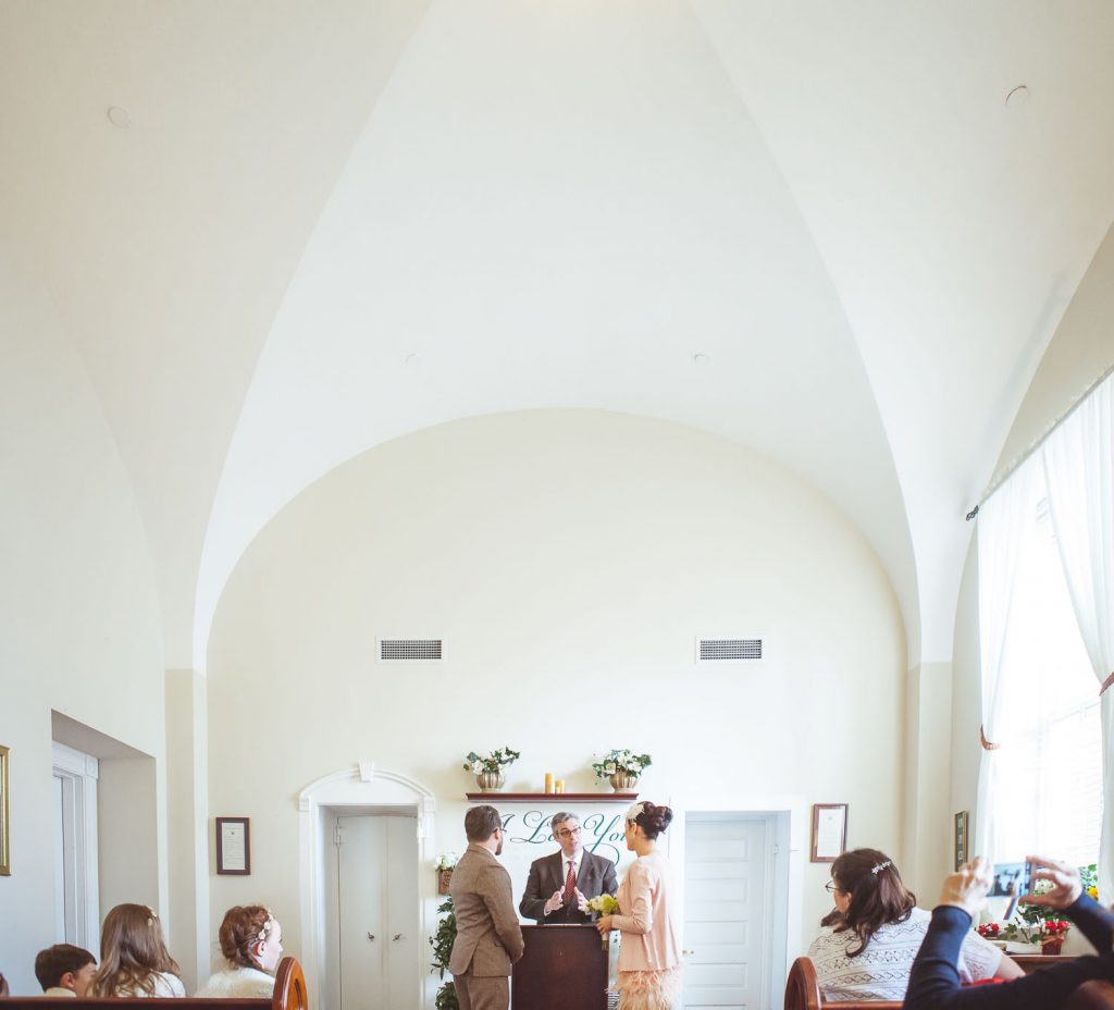 the wedding chapel at the Annapolis courthouse