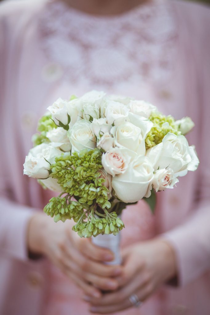 The bride's bouquet