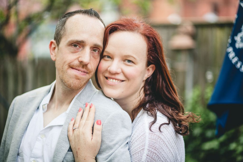 Coffee and murals engagement session in Annapolis petruzzo photography 21