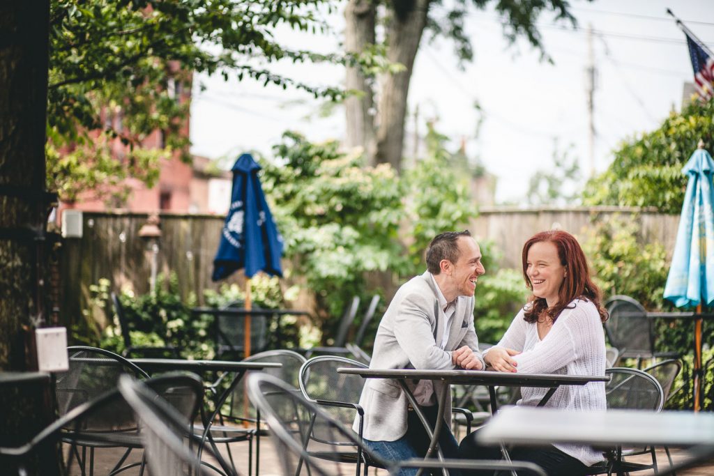 Coffee and murals engagement session in Annapolis petruzzo photography 22