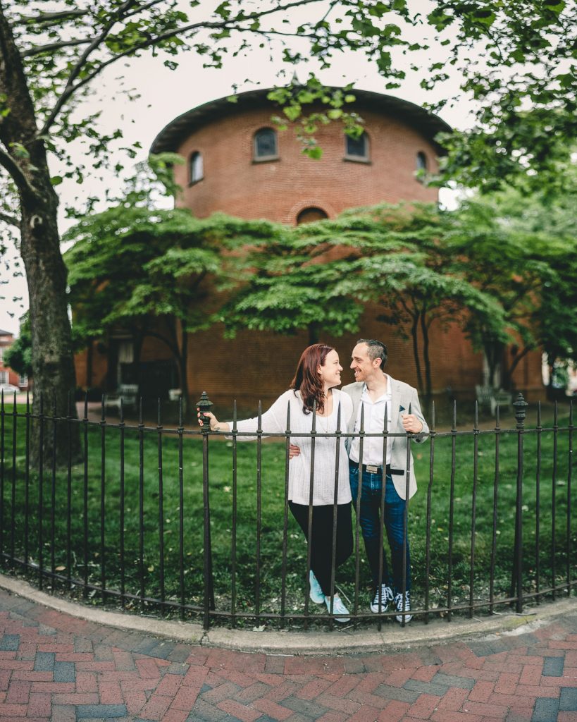 Coffee and murals engagement session in Annapolis petruzzo photography 24