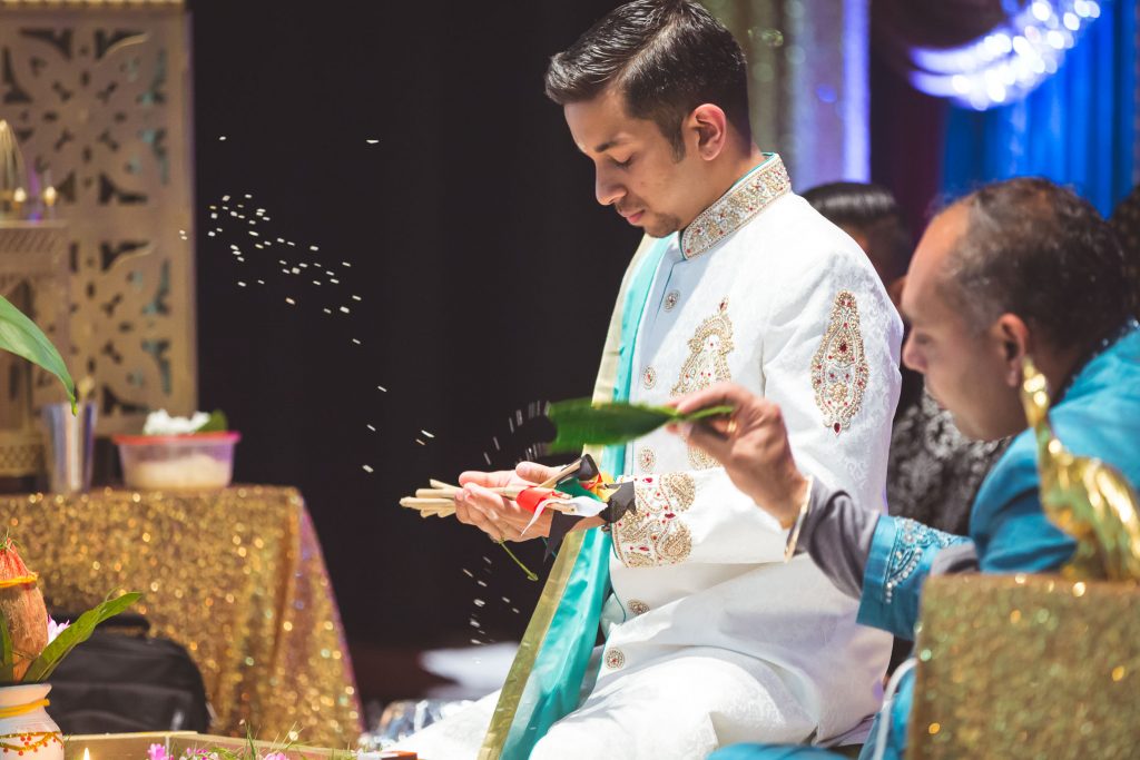 Pooja Ritual Engagement Ceremony from Felipe Sanchez with Petruzzo Photography 15