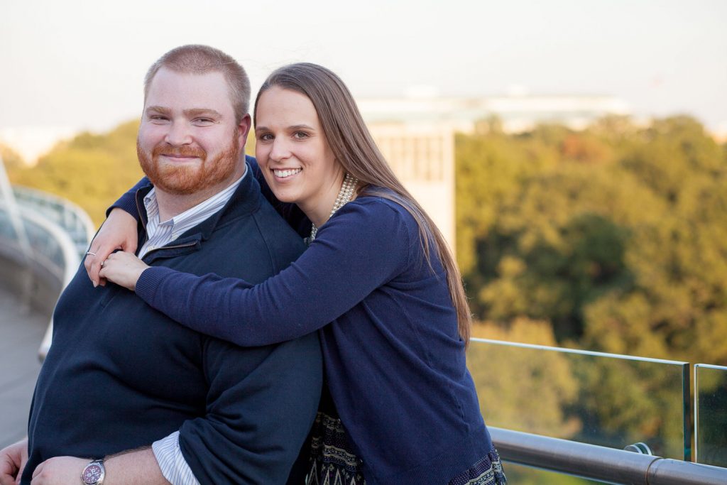 Petruzzo Photography Engagement Session with DC Capital skyline 02