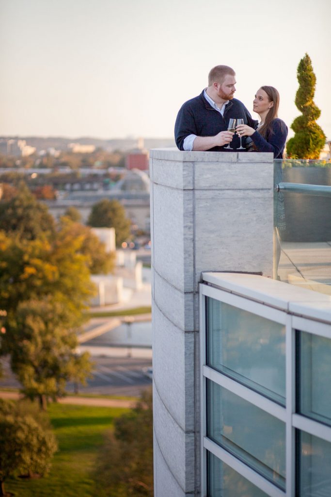 Petruzzo Photography Engagement Session with DC Capital skyline 03