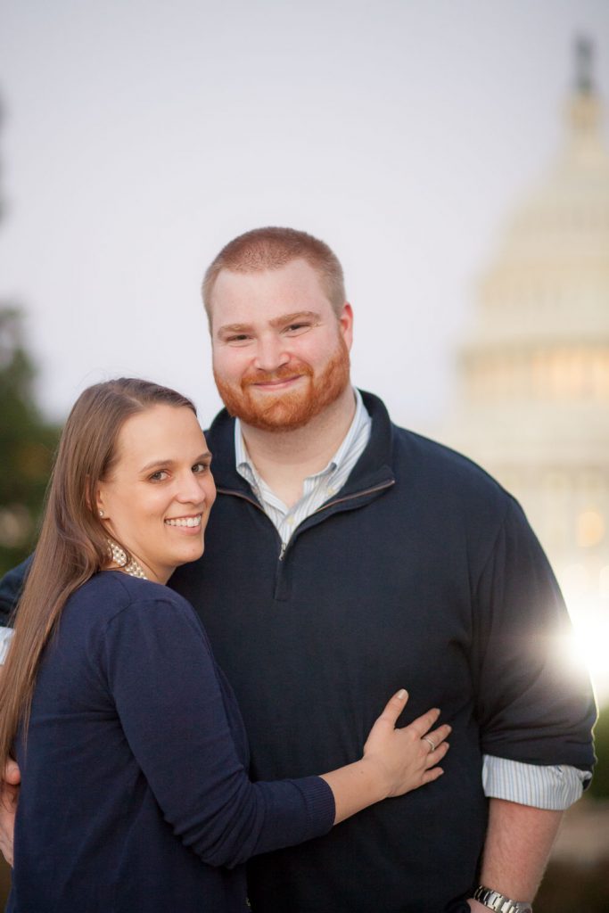 Petruzzo Photography Engagement Session with DC Capital skyline 12