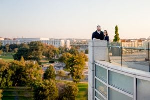 Petruzzo Photography Engagement Session with DC Capital skyline 13