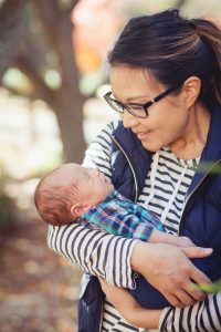 A Newborn Family Forest Portrait 02