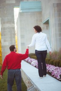 Engagement Session at John Paul 2 Memorial in DC Petruzzo Photography 03