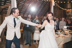 A Wedding Under the Warm Light of The Barnes at Hamilton Station 121