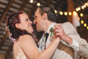 A Wedding Under the Warm Light of The Barnes at Hamilton Station 122