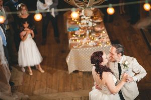 A Wedding Under the Warm Light of The Barnes at Hamilton Station 126