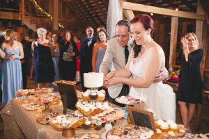 A Wedding Under the Warm Light of The Barnes at Hamilton Station 130