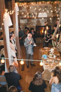 A Wedding Under the Warm Light of The Barnes at Hamilton Station 131