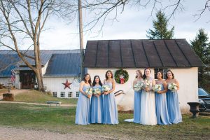 A Wedding Under the Warm Light of The Barnes at Hamilton Station 31