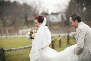 A Wedding Under the Warm Light of The Barnes at Hamilton Station 45