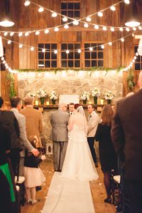 A Wedding Under the Warm Light of The Barnes at Hamilton Station 64