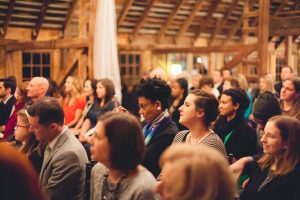 A Wedding Under the Warm Light of The Barnes at Hamilton Station 74