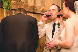 A Wedding Under the Warm Light of The Barnes at Hamilton Station 75