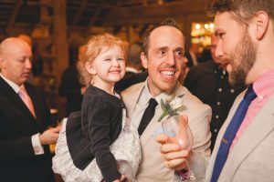 A Wedding Under the Warm Light of The Barnes at Hamilton Station 84