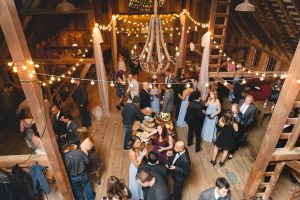 A Wedding Under the Warm Light of The Barnes at Hamilton Station 85