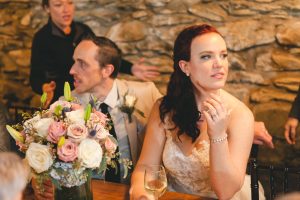 A Wedding Under the Warm Light of The Barnes at Hamilton Station 88