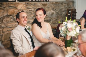 A Wedding Under the Warm Light of The Barnes at Hamilton Station 91