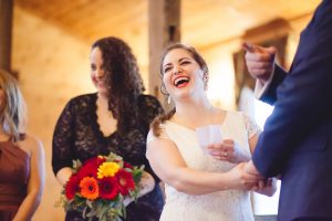 Bright Wedding On a Dreary Day at Linganor Wines 42