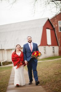 Bright Wedding On a Dreary Day at Linganor Wines 48