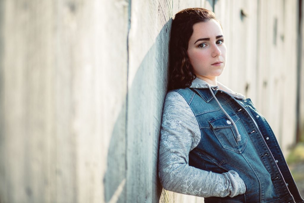 Senior Portraits at Kinder Farm Park with Greg Ferko 06