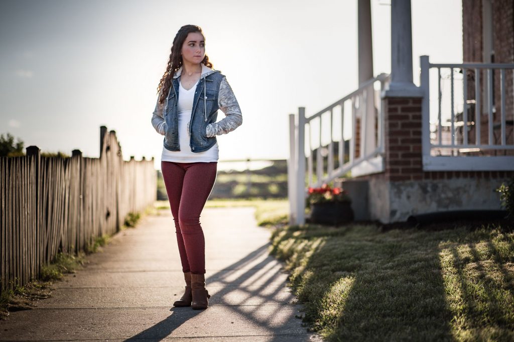 Senior Portraits at Kinder Farm Park with Greg Ferko 16