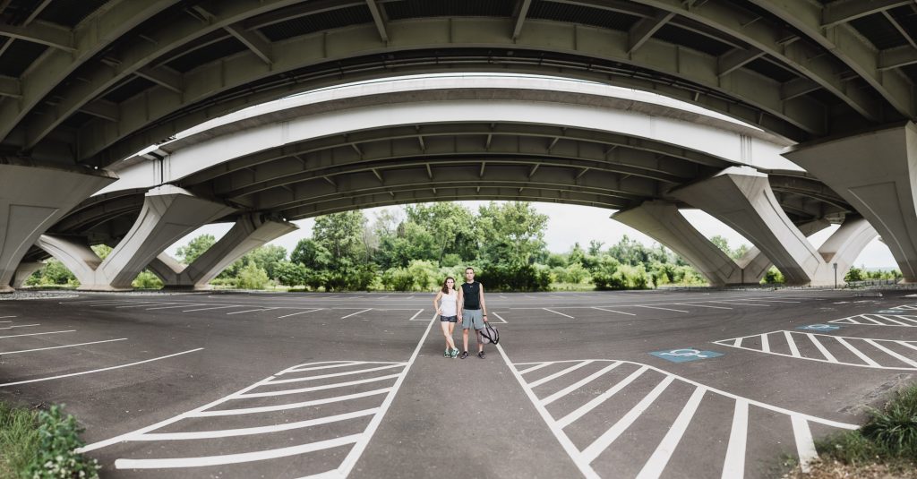 An Engagement Session Under the Woodrow Wilson Bridge Petruzzo Photography 25