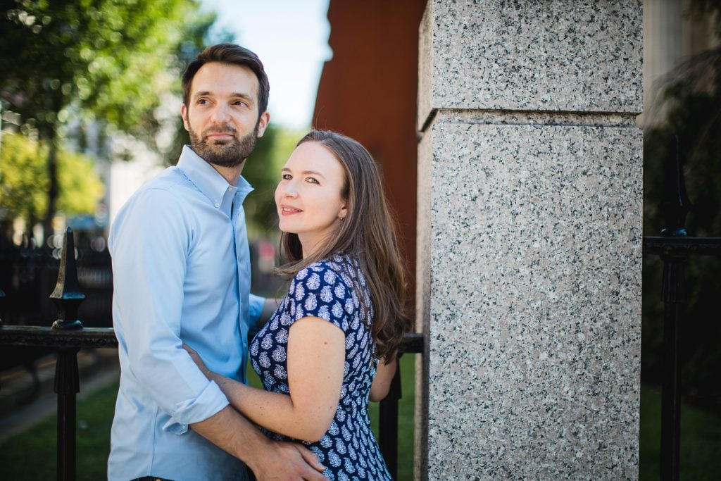 An Engagement Session Through the Halls of the National Portraits Gallery 26