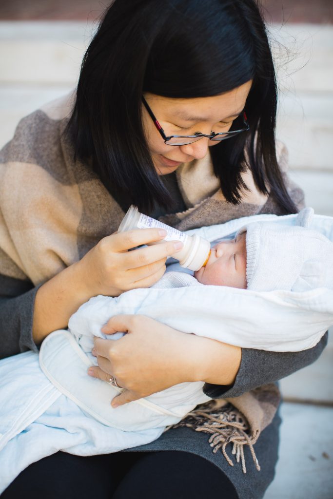 Meeting the Newborn on the Johns Hopkins Campus in Baltimore 12