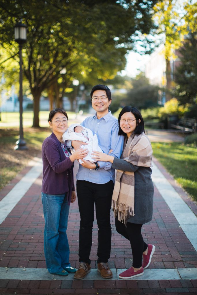 Meeting the Newborn on the Johns Hopkins Campus in Baltimore 14