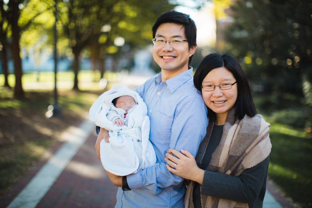 Meeting the Newborn on the Johns Hopkins Campus in Baltimore 15