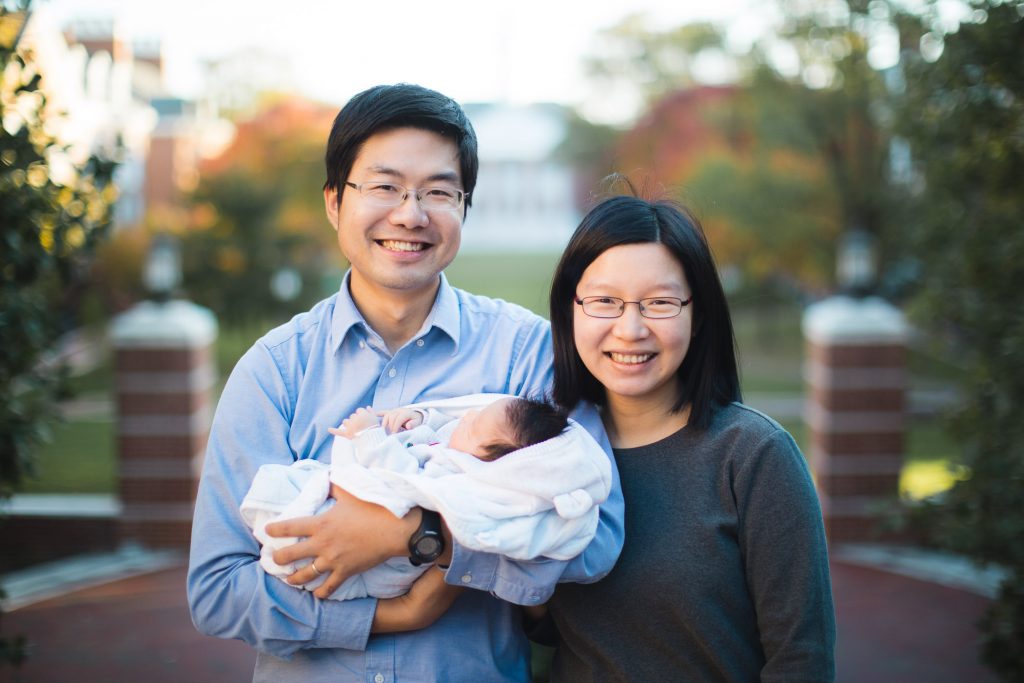 Meeting the Newborn on the Johns Hopkins Campus in Baltimore 21