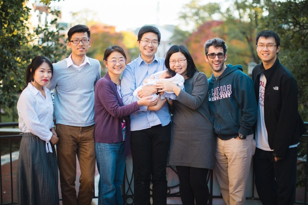 Meeting the Newborn on the Johns Hopkins Campus in Baltimore 22