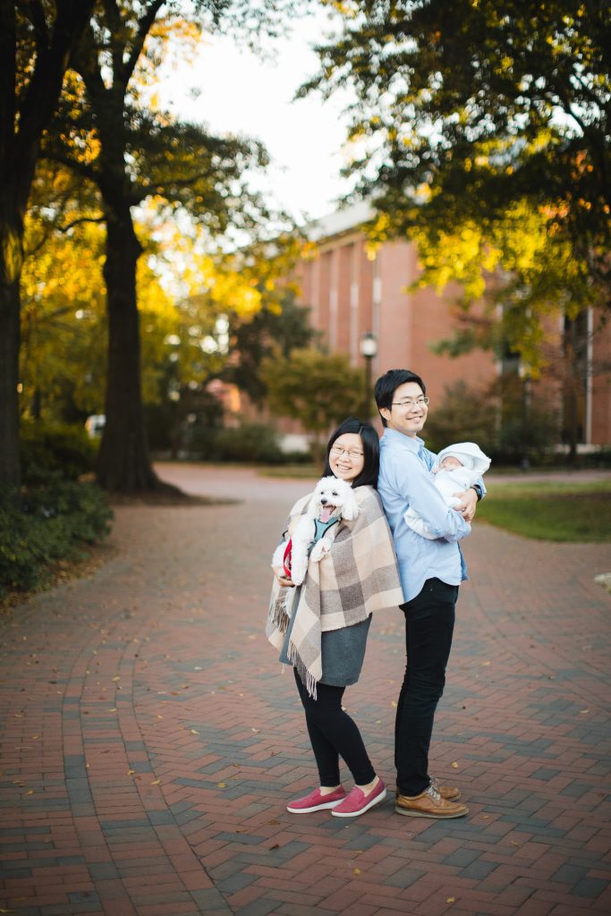 Meeting the Newborn on the Johns Hopkins Campus in Baltimore 28