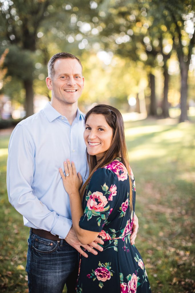 Hand Hand Paw Engagement Session on the Streets of Annapolis 05