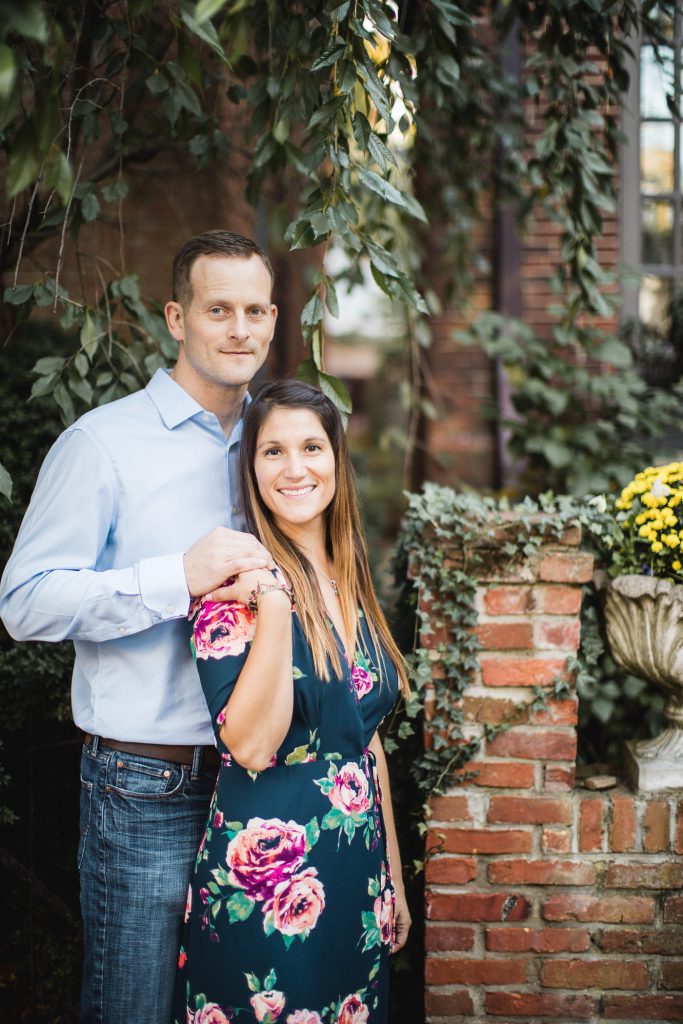 Hand Hand Paw Engagement Session on the Streets of Annapolis 15